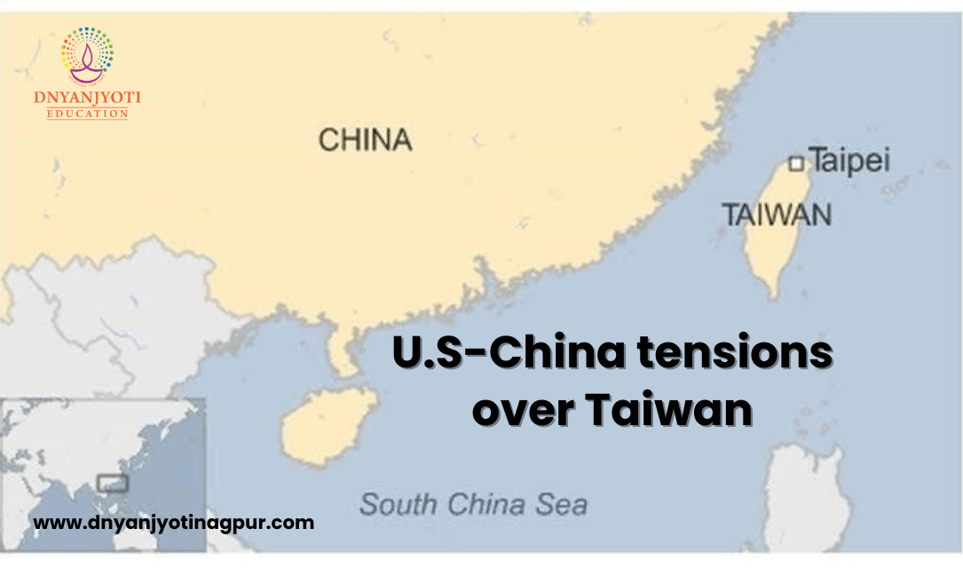 موقعیت تایوان در کنار جمهوری چین